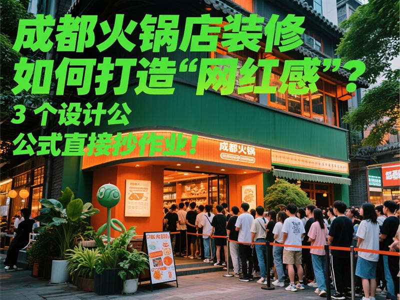 成都火鍋店裝修如何打造“網(wǎng)紅感”？3個設(shè)計公式直接抄作業(yè)！